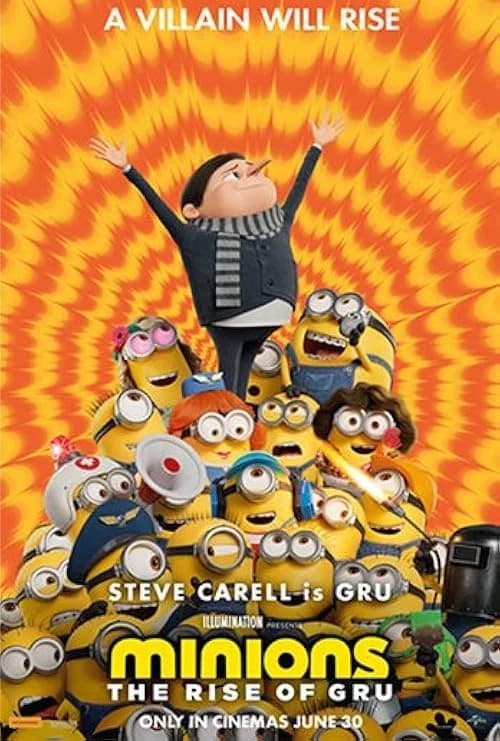 Minions: The Rise of Gru film posteri