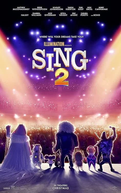 Sing 2 film posteri