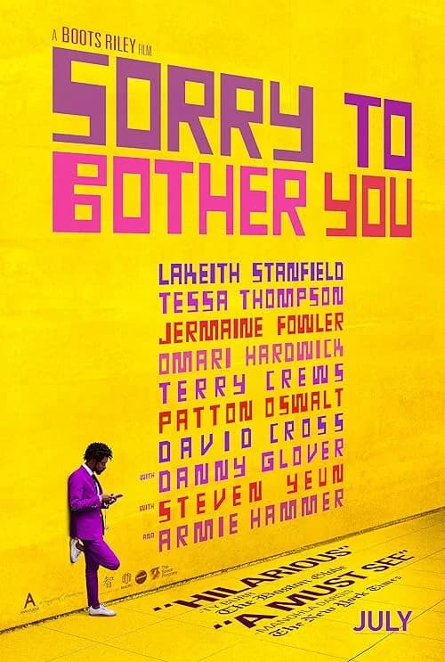 Sorry to Bother You film posteri
