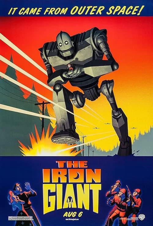The Iron Giant film posteri