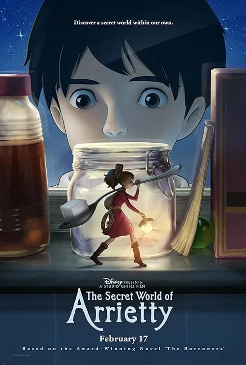 The Secret World of Arrietty film posteri