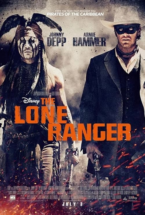 The Lone Ranger film posteri
